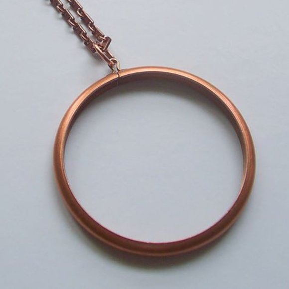 Copper Statement Necklace - Picture 2 of 7